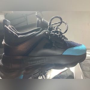 Brand new black Versace Sneakers 10 1/2